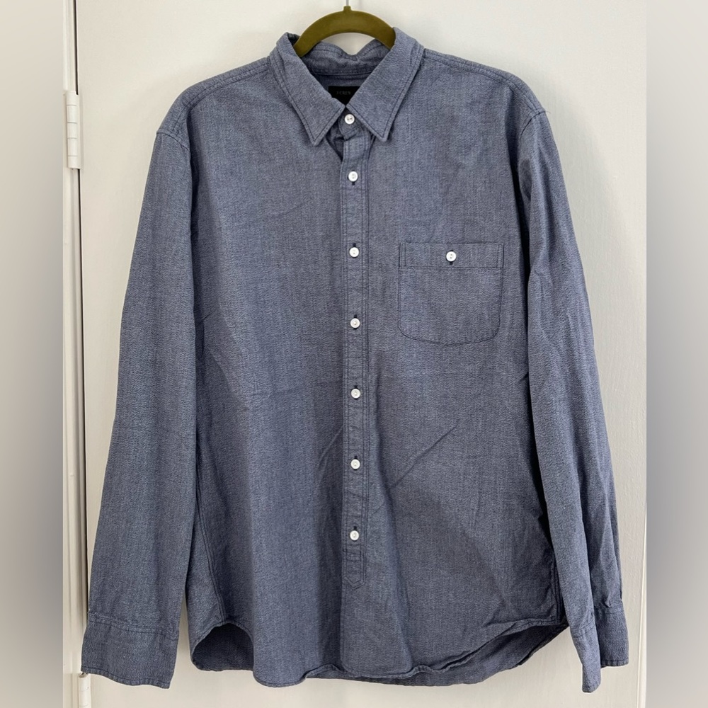 Men’s J. Crew Long Sleeve Button down Sz. L